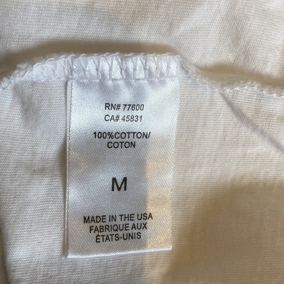 Chaser Pride Proud To Be white tee shirt size medium NWT - Picture 6 of 7